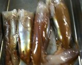 イカとオクラのわた、バター炒め作り方3写真
