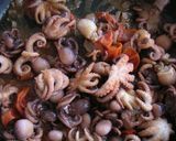 小タコ（モスカルディーニ）の煮物♪作り方4写真
