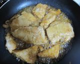 鶏胸肉♪黒みつ酢の照り焼き作り方4写真