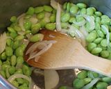 枝豆のムース☆コンソメゼリー添え作り方3写真