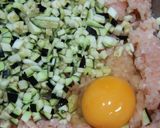 鶏と茄子のハンバーグ作り方28写真