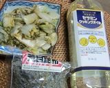 白菜の昆布あえにセサミンクッキングオイル作り方2写真
