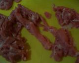 もりもり！牛肉のニラ焼き作り方1写真