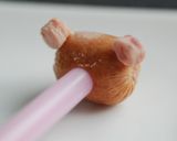 浮き輪でスイスイくまちゃんのデコカレー作り方2写真