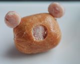 浮き輪でスイスイくまちゃんのデコカレー作り方3写真