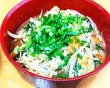 ★ハニ男ご飯♪男ラーメン★　さっぽろ一番作り方11写真
