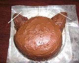 キティちゃん立体ケーキ♪【工程のみ】作り方10写真