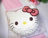 キティちゃん立体ケーキ♪【工程のみ】作り方18写真