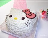 キティちゃん立体ケーキ♪【工程のみ】作り方19写真