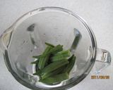 オクラのとろろ風そうめん作り方3写真