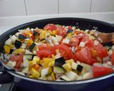 夏野菜たっぷりひき肉カレー作り方3写真