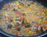 夏野菜たっぷりひき肉カレー作り方4写真