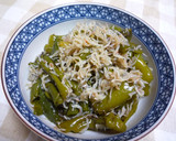 万願寺とうがらしとおじゃこの炊いたん作り方4写真