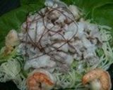 ごま油とにんにくで温かいそーめん作り方5写真