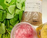 血糖コントロール!楽しいモロヘイヤの酢漬け😃作り方1写真