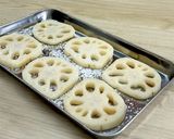 せいろで☆れんこんのはさみ蒸し作り方1写真