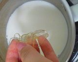 まったり濃厚＊抹茶のブラマンジェ作り方2写真