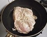 「そば蜂蜜de黒酢風 鶏もも肉のソテー」作り方2写真