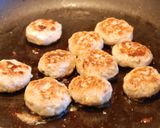 豚ミンチで☆つくね風てりやきハンバーグ作り方6写真