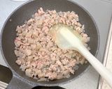 腸活ダイエット♪こんにゃくのそぼろ炒め①作り方5写真