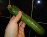 ズッキーニを生&和風で★酢味噌和え作り方1写真