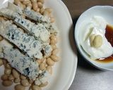 大豆のブルーーチーズ＋しょうが＋しょうゆ作り方2写真