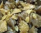 夏バテ防止！にんにくこんにゃくソテー作り方5写真