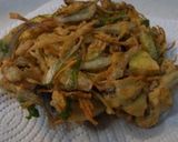 ハゼのデカデカかき揚げ冷やしうどん作り方11写真
