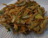 ハゼのデカデカかき揚げ冷やしうどん作り方11写真