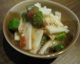 かんたん♪長いもの梅肉あえ作り方4写真