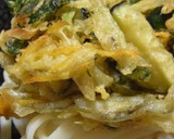 ハゼのデカデカかき揚げ冷やしうどん作り方14写真