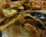 ハゼのデカデカかき揚げ冷やしうどん作り方15写真