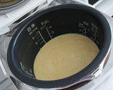 炊飯器 de 黒みつバナナくるみケーキ作り方3写真