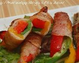 パプリカの豚肉巻き作り方5写真