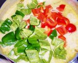 バジルがいっぱい タイのグリーンカレー作り方4写真