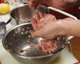 煮込みハンバーグ♪キノコのソース作り方6写真