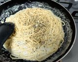 簡単！ブルーチーズでカチョエペペ風作り方3写真