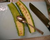 茄子とゴーヤのサラダ作り方3写真
