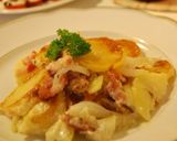 じゃがいもとオイルサーディンの重ね焼き作り方11写真
