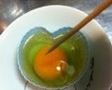 レンジで1分⁉目玉卵！作り方1写真