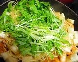 海老と長芋と水菜の和遊パスタ作り方6写真