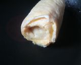 食べてびっくりチーズちくわの卵焼き作り方5写真