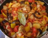 手羽元と夏野菜のスパイシーラタトゥイユ☆作り方11写真