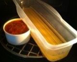 美肌♥アボカドとクリチの濃厚トマトパスタ作り方1写真