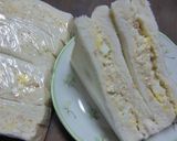 オニオン＊エッグ＊ツナのサンドイッチ作り方4写真