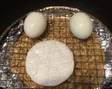 手羽元＆半熟玉子&チーズの燻製作り方11写真