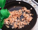 焼鮭の残りで☆マヨ醤油パスタ☆作り方3写真