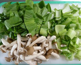 簡単1品☆青梗菜の柚子胡椒ぽん酢和え作り方1写真
