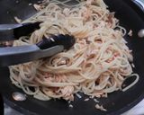 焼鮭の残りで☆マヨ醤油パスタ☆作り方7写真