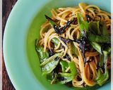 *季節の野菜とひじき★梅味噌和風パスタ*作り方6写真